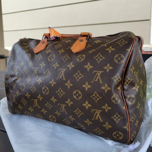 1985 Speedy 35 Monogram(Free African Print Dustbag) - Picture 3 of 17